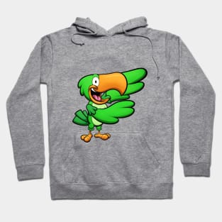 Presenting Green Parrot Hoodie